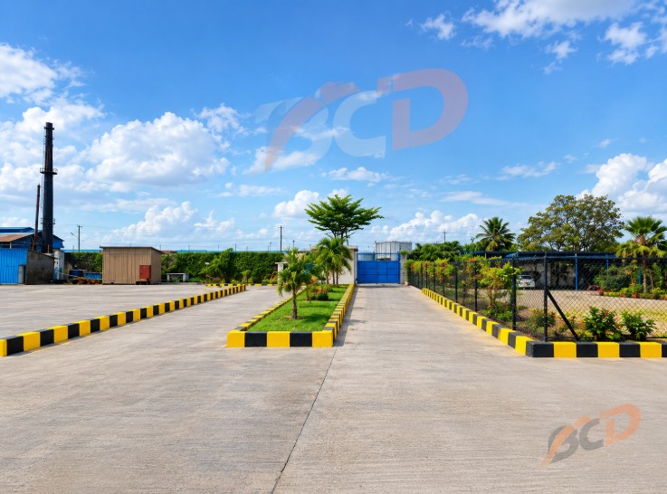 BCD depot exit and access lane