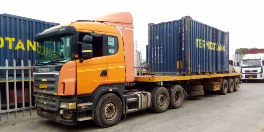 Container transport